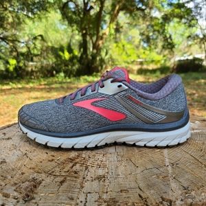 Brooks Adrenaline GTS 18 Gray Pink Woman's 7